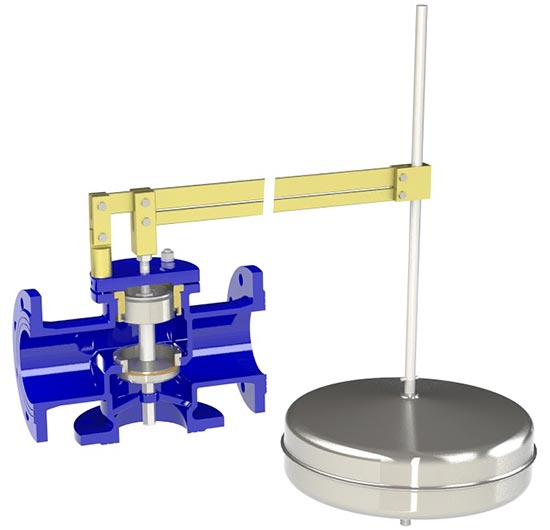 ATHENA Equilibrium mechanical ball float valve